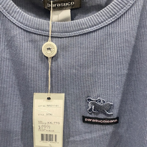 Parasuco Vintage Tank Top Sz 2XL - Picture 4 of 8